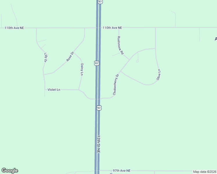 map of restaurants, bars, coffee shops, grocery stores, and more near 10300 Chokecherry Drive in Bismarck