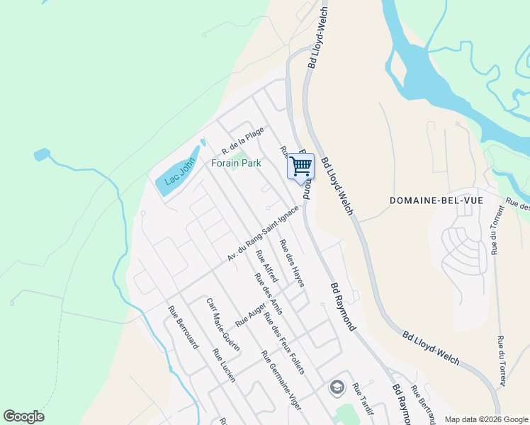 map of restaurants, bars, coffee shops, grocery stores, and more near 19 Rue Nicolas-Rotureau in Québec