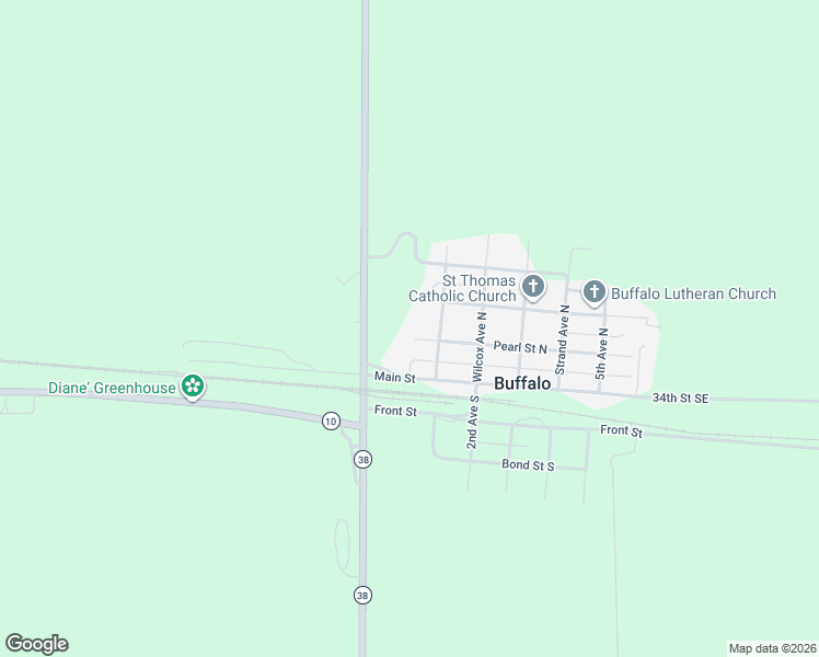 map of restaurants, bars, coffee shops, grocery stores, and more near 101 Pearl Street North in Buffalo