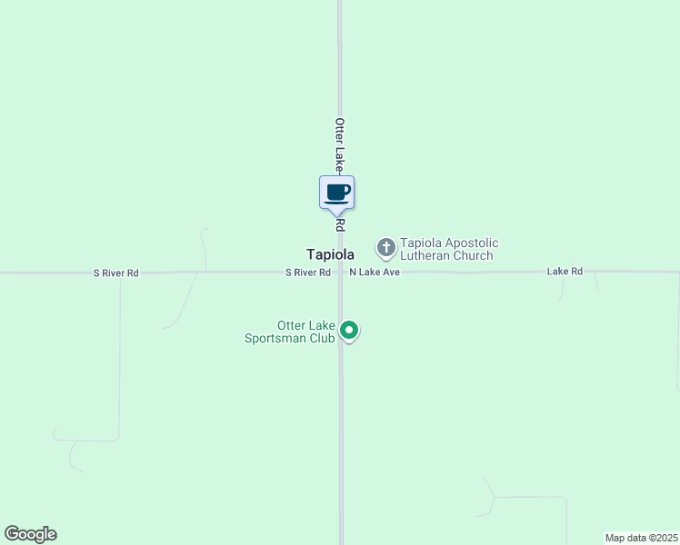 map of restaurants, bars, coffee shops, grocery stores, and more near 34962 Otter Lake-Tapiola Road in Chassell
