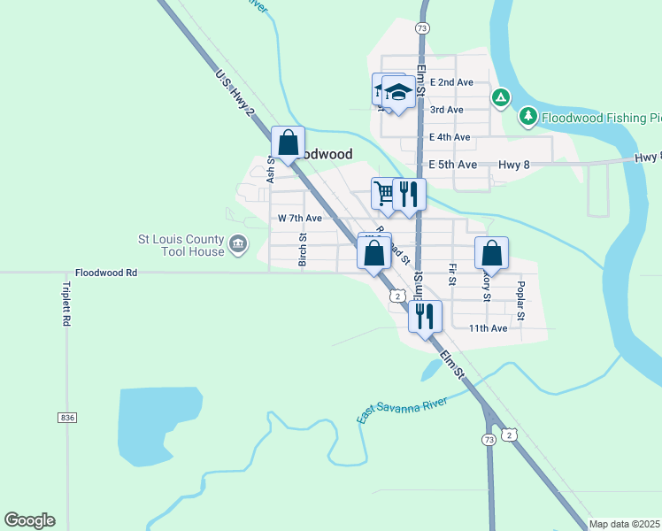 811 Cedar Street, Floodwood MN Walk Score
