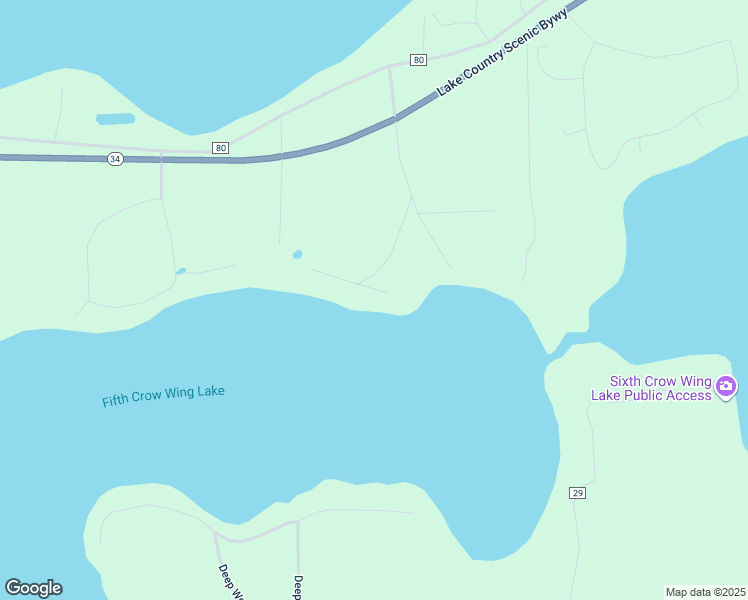 map of restaurants, bars, coffee shops, grocery stores, and more near 23229 Ebony Lane in Nevis
