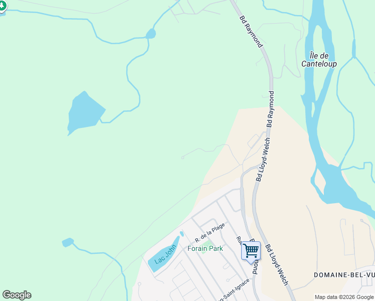 map of restaurants, bars, coffee shops, grocery stores, and more near in Québec City
