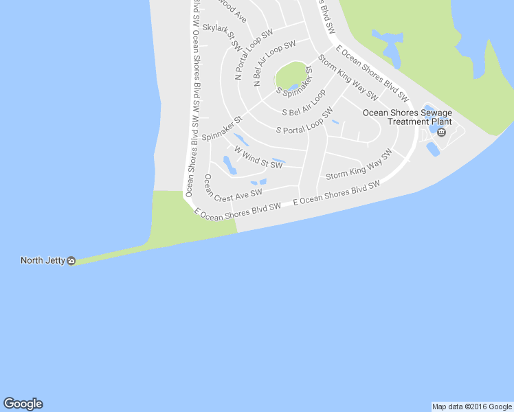 map of restaurants, bars, coffee shops, grocery stores, and more near 1539 E Ocean Shores Blvd SW in Ocean Shores