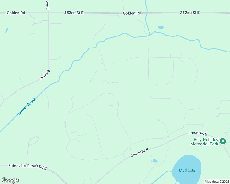 map of restaurants, bars, coffee shops, grocery stores, and more near 8511 361st Street East in Eatonville