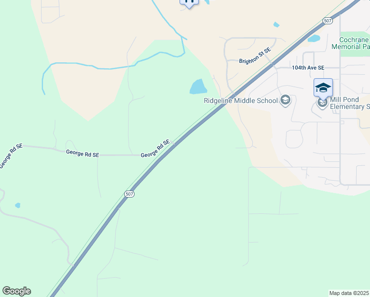 map of restaurants, bars, coffee shops, grocery stores, and more near 14820 Washington 507 in Yelm