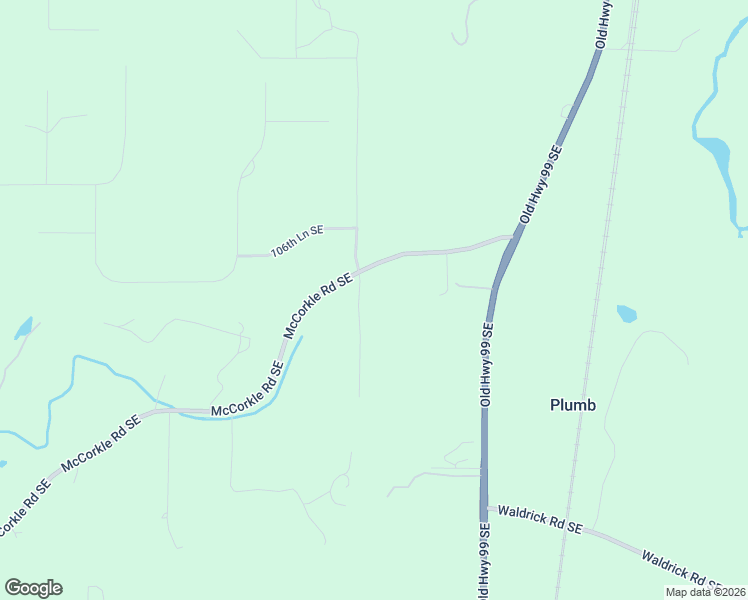 map of restaurants, bars, coffee shops, grocery stores, and more near 2625 McCorkle Road Southeast in Olympia