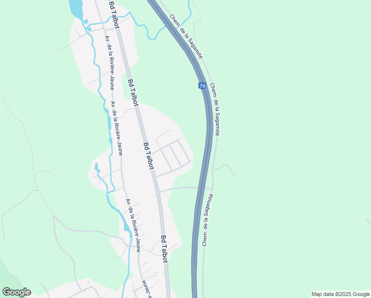 map of restaurants, bars, coffee shops, grocery stores, and more near 2062 Rue des Hydrangées in Québec