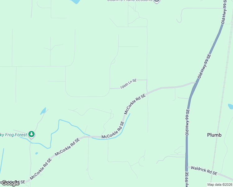 map of restaurants, bars, coffee shops, grocery stores, and more near 2245 107th Lane Southeast in Olympia