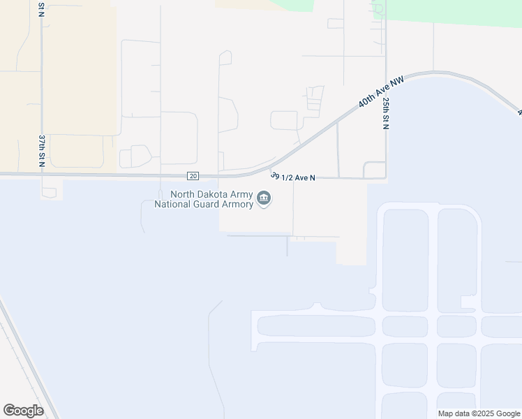 map of restaurants, bars, coffee shops, grocery stores, and more near 3920 31st Street North in Fargo