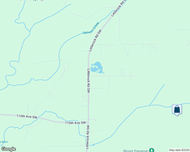 map of restaurants, bars, coffee shops, grocery stores, and more near 5115 Palermo Rosa Lane Southwest in Olympia