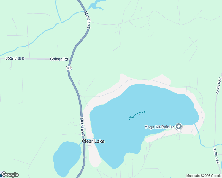 map of restaurants, bars, coffee shops, grocery stores, and more near 11512 Clear Lake North Road East in Eatonville