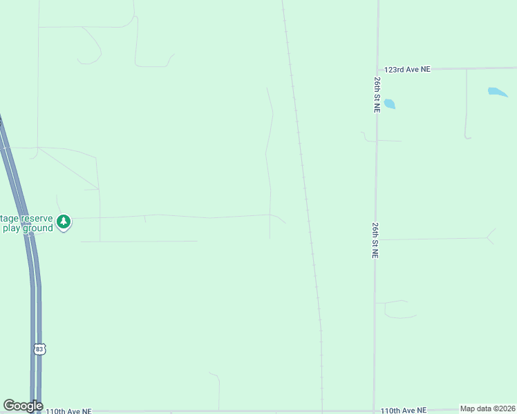 map of restaurants, bars, coffee shops, grocery stores, and more near 19004 Acadia Drive in Bismarck