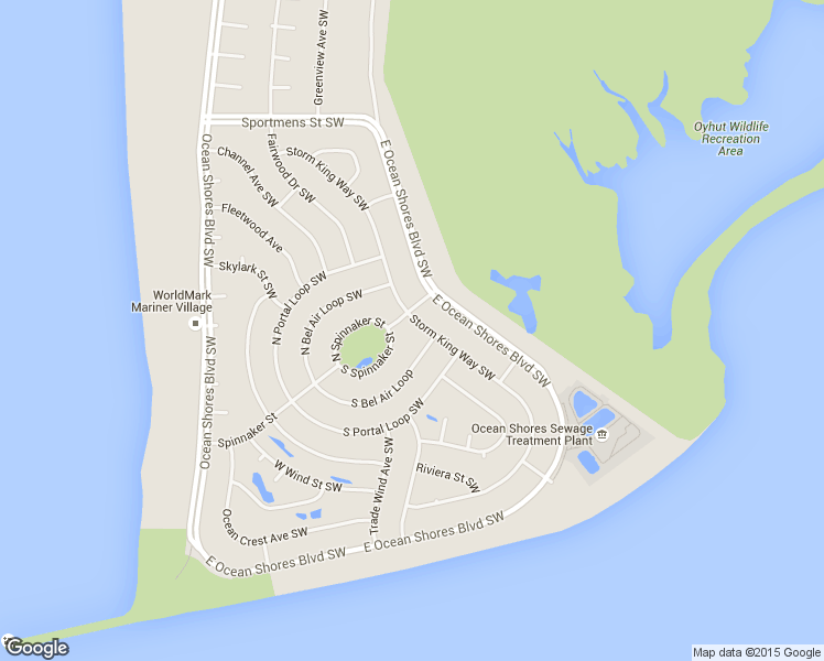 map of restaurants, bars, coffee shops, grocery stores, and more near 1343 Storm King Ave SW in Ocean Shores