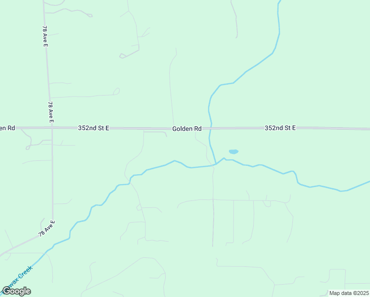map of restaurants, bars, coffee shops, grocery stores, and more near 8612 352nd Street East in Eatonville