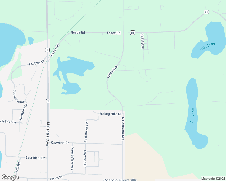 map of restaurants, bars, coffee shops, grocery stores, and more near in Park Rapids