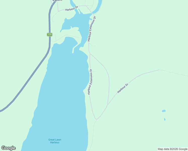 map of restaurants, bars, coffee shops, grocery stores, and more near Edwards Lane in Lawn
