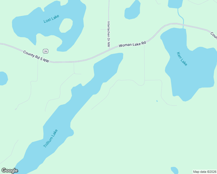 map of restaurants, bars, coffee shops, grocery stores, and more near 1906 Trillium Drive Northwest in Hackensack