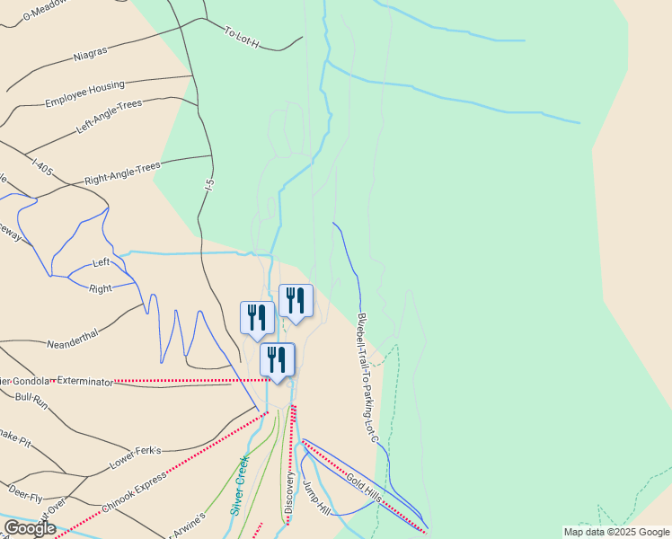 map of restaurants, bars, coffee shops, grocery stores, and more near 33613 Crystal Mountain Boulevard in Enumclaw