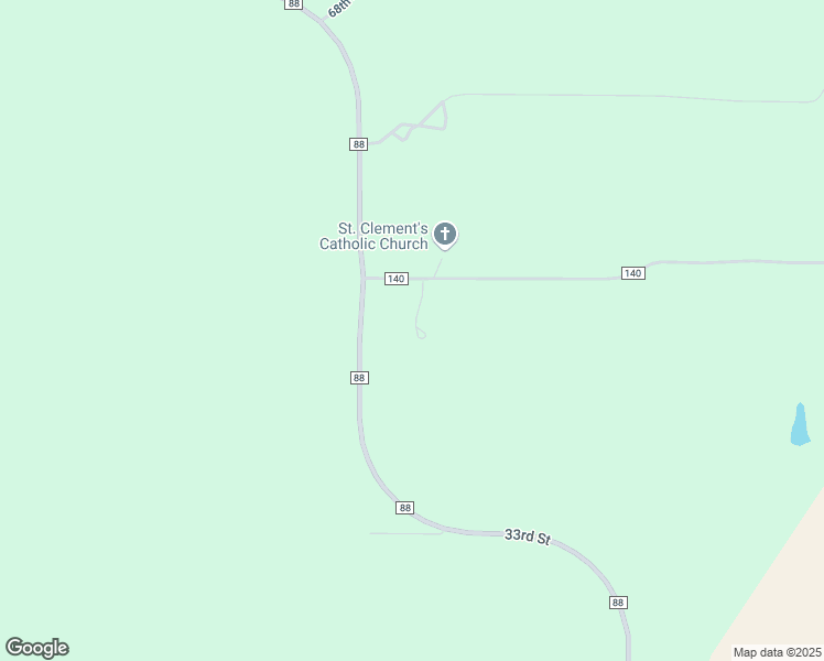 map of restaurants, bars, coffee shops, grocery stores, and more near 6700-6740 County Road 140 in Glen Ullin