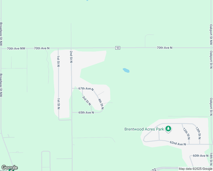 map of restaurants, bars, coffee shops, grocery stores, and more near 6616 4th St N in Moorhead