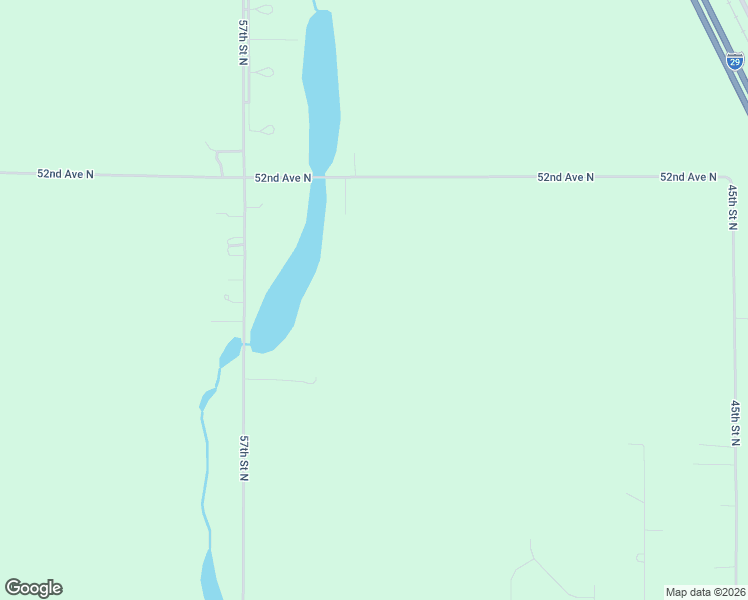 map of restaurants, bars, coffee shops, grocery stores, and more near 5386 52nd Avenue North in Harwood