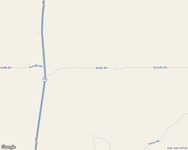 map of restaurants, bars, coffee shops, grocery stores, and more near 1018-1086 Boller Road in Potlatch