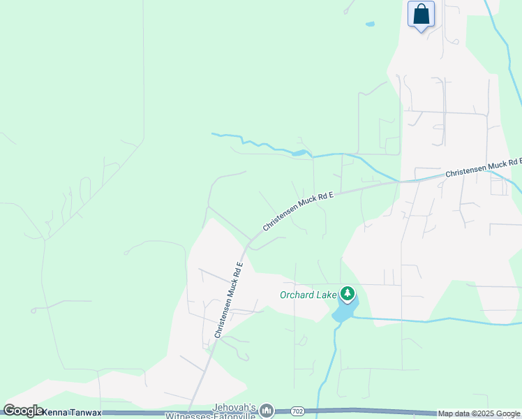 map of restaurants, bars, coffee shops, grocery stores, and more near 34404 42nd Avenue East in Eatonville
