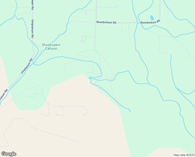 map of restaurants, bars, coffee shops, grocery stores, and more near 3734 Riverbottom Road in Ellensburg