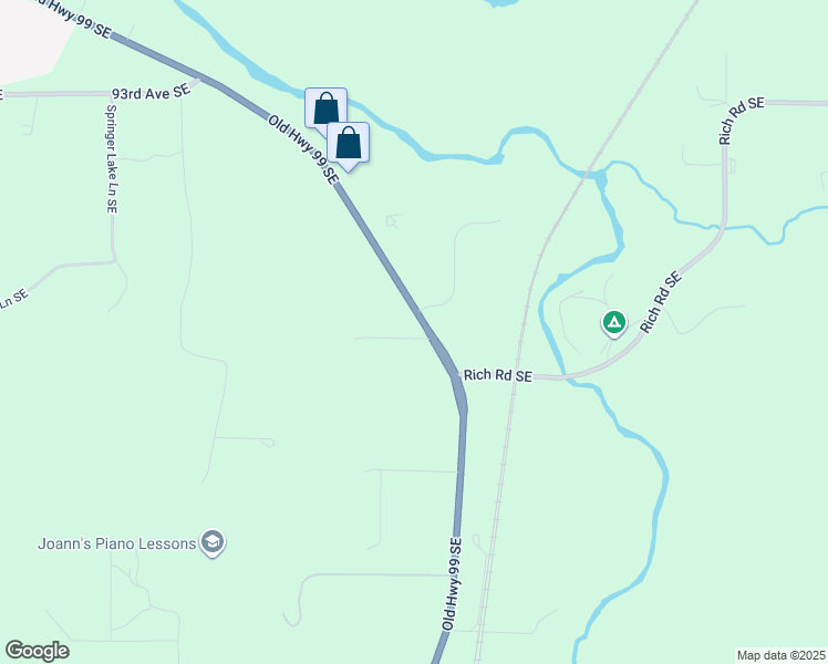 map of restaurants, bars, coffee shops, grocery stores, and more near 9713 Old Highway 99 Southeast in Olympia