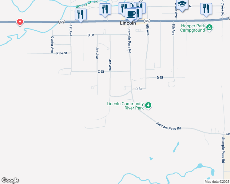 map of restaurants, bars, coffee shops, grocery stores, and more near 323 4th Avenue in Lincoln