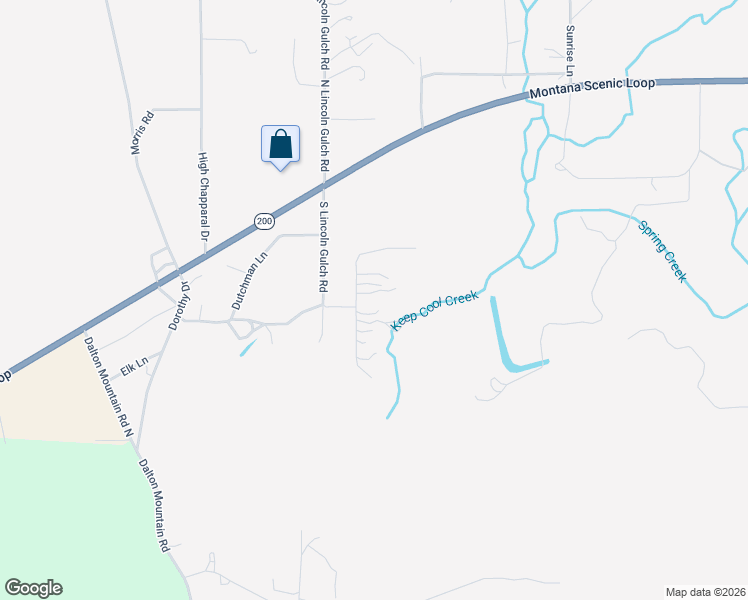 map of restaurants, bars, coffee shops, grocery stores, and more near 1261 Penny Lane in Lincoln
