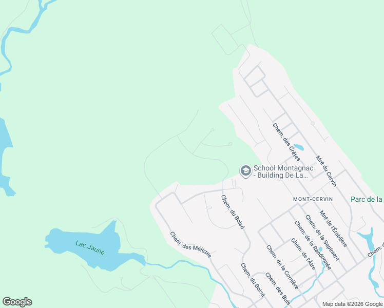 map of restaurants, bars, coffee shops, grocery stores, and more near 121 Chemin du Boisé in Capitale-Nationale