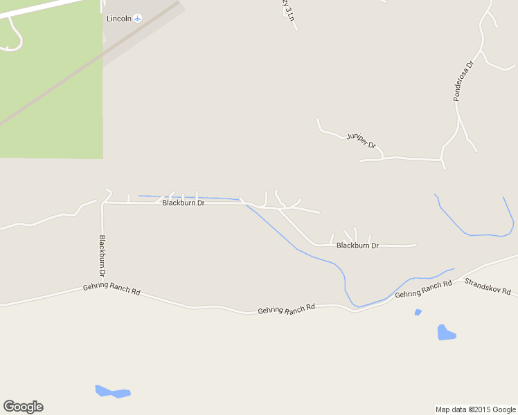 map of restaurants, bars, coffee shops, grocery stores, and more near Blackburn Drive in Lincoln