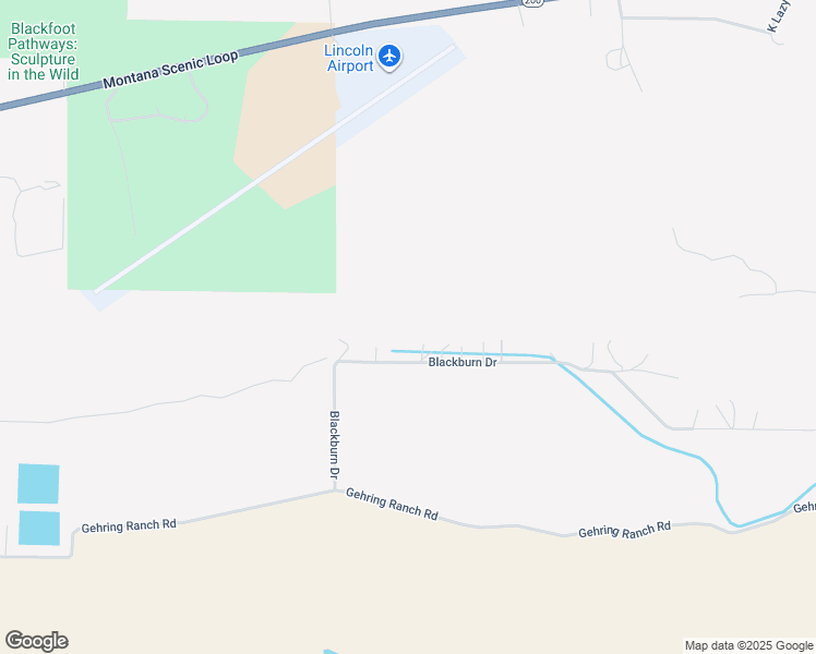 map of restaurants, bars, coffee shops, grocery stores, and more near Blackburn Drive in Lincoln