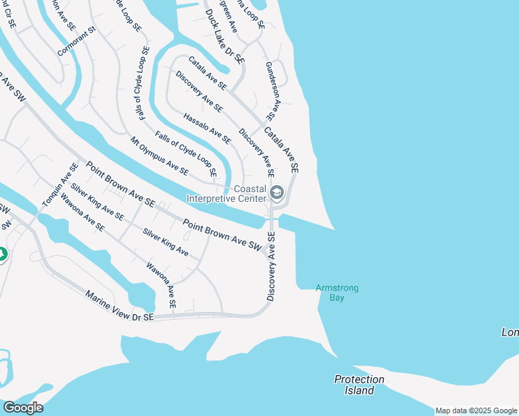 map of restaurants, bars, coffee shops, grocery stores, and more near 1035 Discovery Avenue Southeast in Ocean Shores