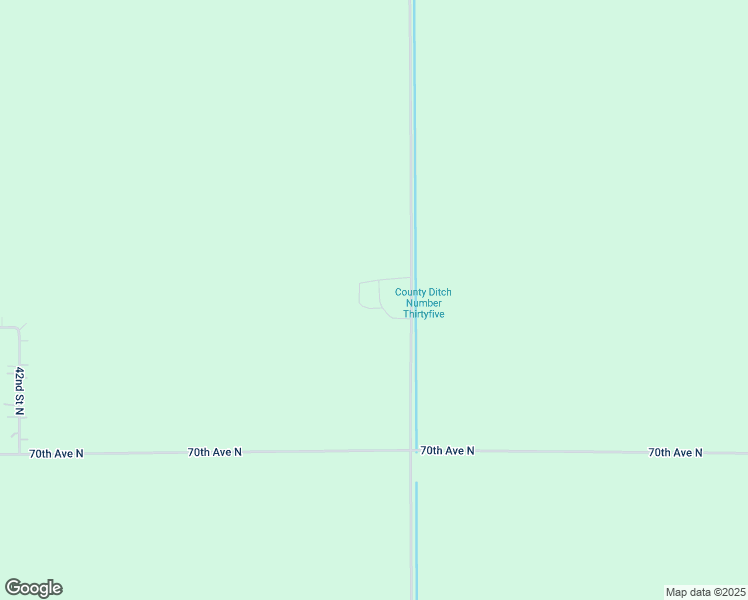 map of restaurants, bars, coffee shops, grocery stores, and more near 7267 50th Street North in Glyndon