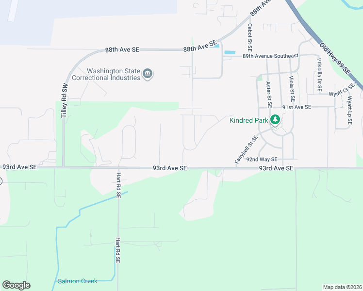 map of restaurants, bars, coffee shops, grocery stores, and more near 822 93rd Avenue Southeast in Olympia