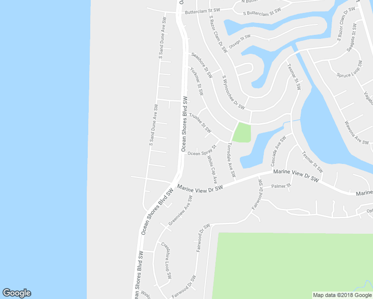 map of restaurants, bars, coffee shops, grocery stores, and more near 952 Ocean Shores Boulevard Southwest in Ocean Shores