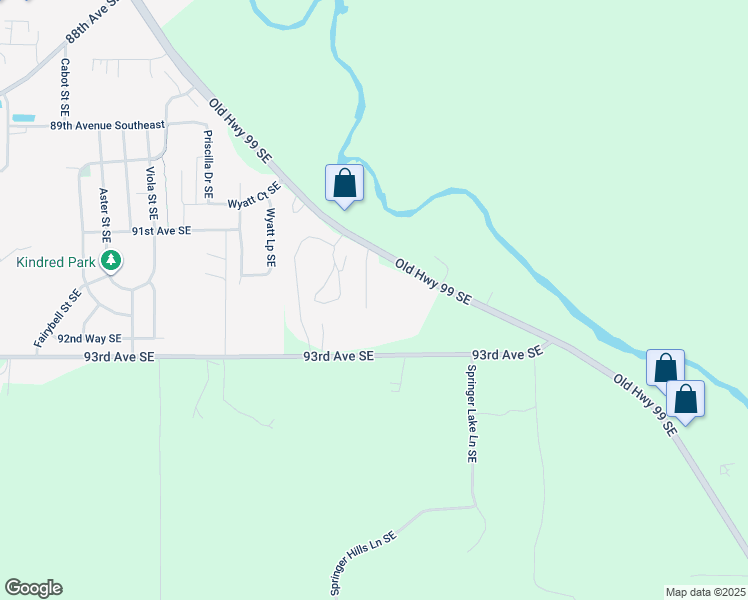 map of restaurants, bars, coffee shops, grocery stores, and more near 9134 Boulder Lane Southeast in Olympia