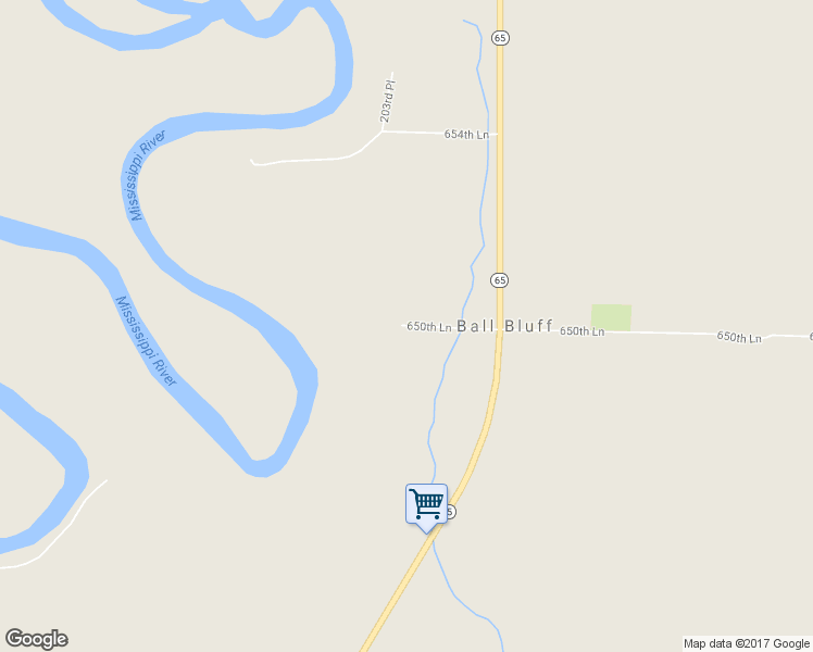 map of restaurants, bars, coffee shops, grocery stores, and more near 20171 650th Lane in Aitkin County