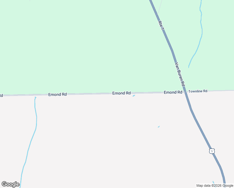 map of restaurants, bars, coffee shops, grocery stores, and more near 102 Emond Road in Caribou
