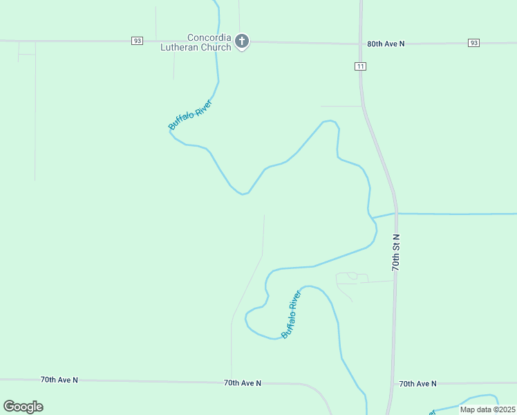 map of restaurants, bars, coffee shops, grocery stores, and more near 6620 70th Avenue North in Glyndon