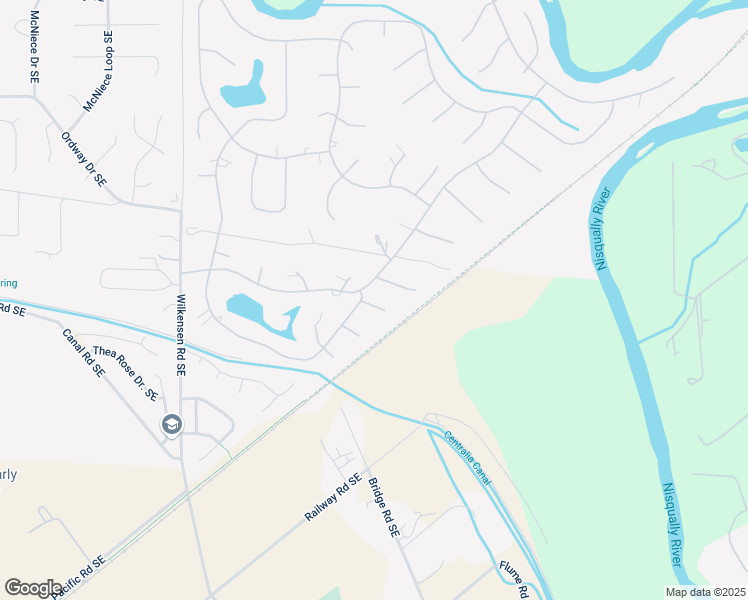 map of restaurants, bars, coffee shops, grocery stores, and more near 16914 Silverbell Court Southeast in Yelm