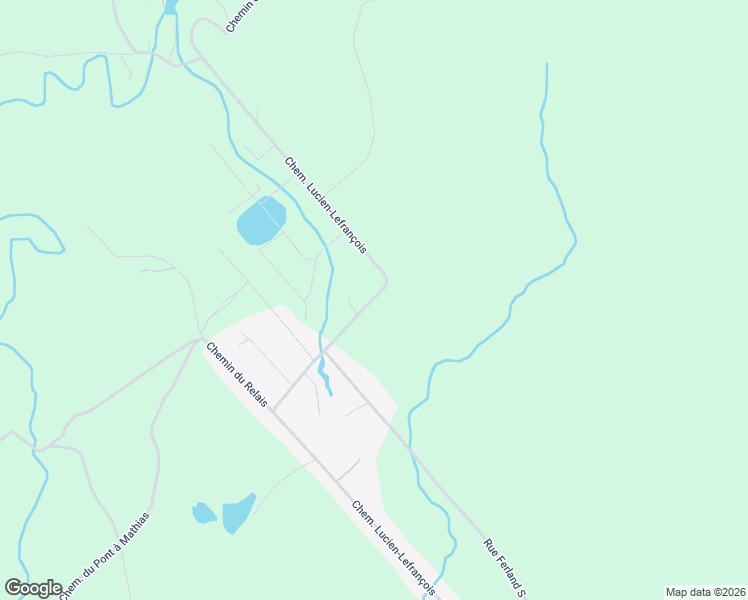 map of restaurants, bars, coffee shops, grocery stores, and more near Chemin Lucien-Lefrançois in Capitale-Nationale