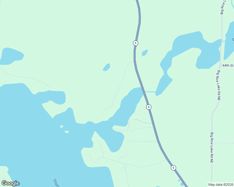 map of restaurants, bars, coffee shops, grocery stores, and more near 6123 Deer Haven Bay Drive Northeast in Remer