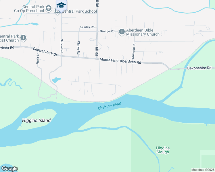 map of restaurants, bars, coffee shops, grocery stores, and more near 6813 River Road in Aberdeen