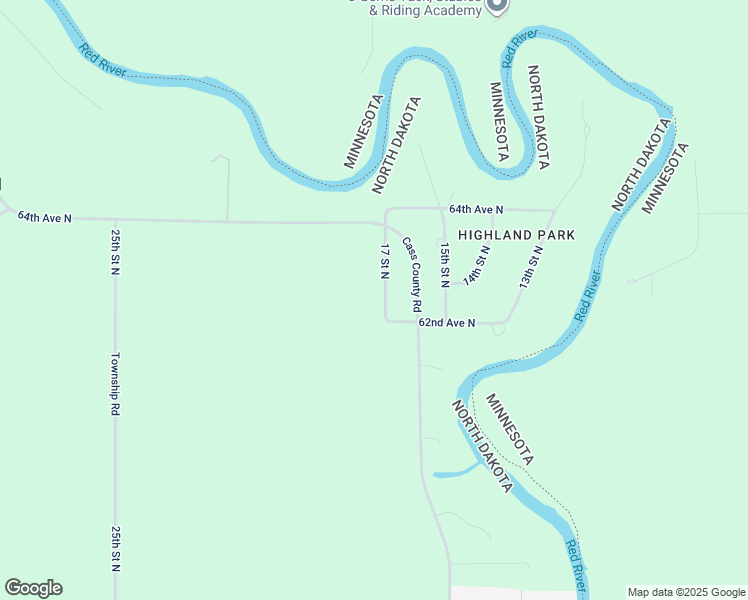 map of restaurants, bars, coffee shops, grocery stores, and more near 6214 17 Street North in Fargo