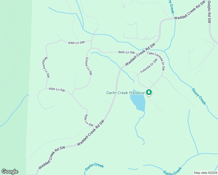 map of restaurants, bars, coffee shops, grocery stores, and more near 8835 Waddell Creek Road Southwest in Olympia