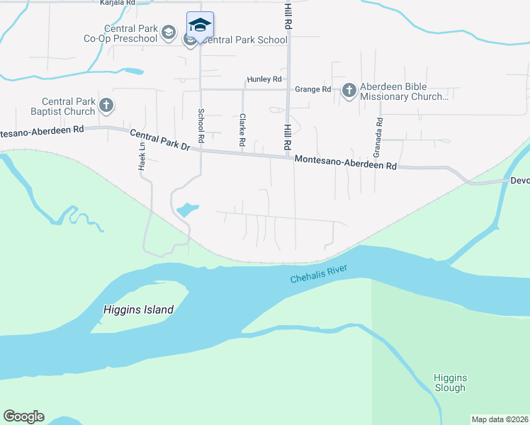 map of restaurants, bars, coffee shops, grocery stores, and more near 6704 River Road in Aberdeen